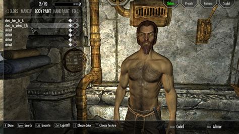 skyrim nude male mod|with Better Male Feet and High poly hands .